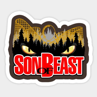 Kings Island Son of Beast Roller Coaster Sticker